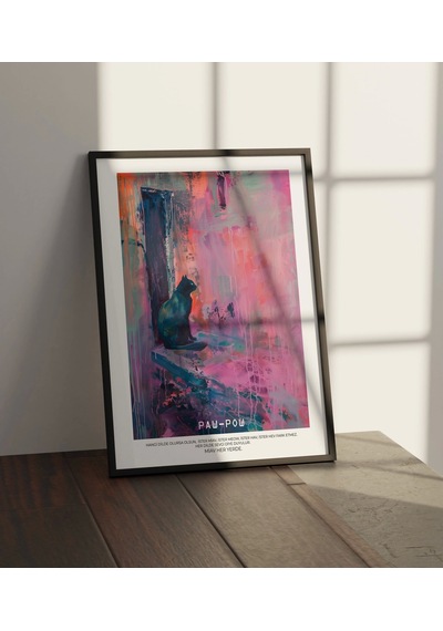 Paw-pow No:23 Art Print