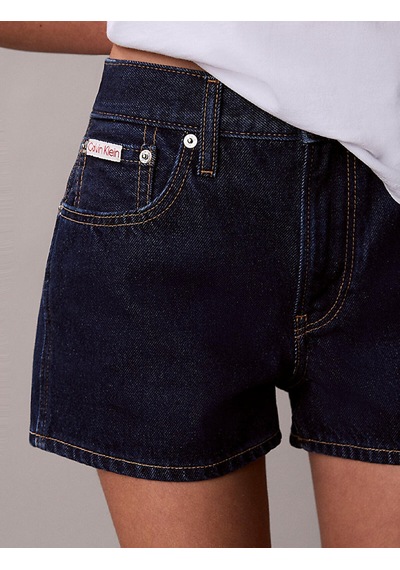 Calvin Klein Archıve Mını Short T, Gwı, 25 Lacivert Kot Şort