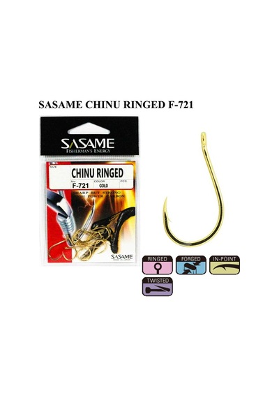 Sasame Chinu Ringed F-721 Gold İğne İğne No : 2