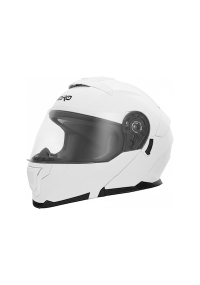 Gp Nero Mks004-Gw Güneş Vizörlü Şeffaf Çene Açılır Motosiklet Kaskı Beyaz