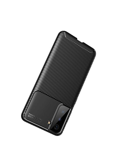 Samsung Uyumlu Galaxy S21 Plus Kılıf Karbon Silikon Case