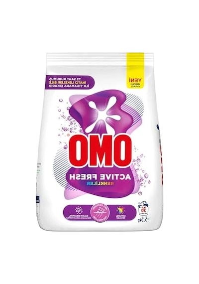 5.5 Kg Renkliler İçin Toz Deterjan, Omo Active Fresh