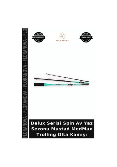 Delux Serisi Spin Av Yaz Sezonu Mustad Medmax Trolling Olta Kamışı 213cm - 12-20lb