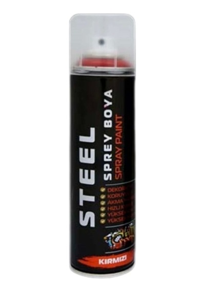 Sprey Boya Kırmızı 200 Ml Çok Renkli
