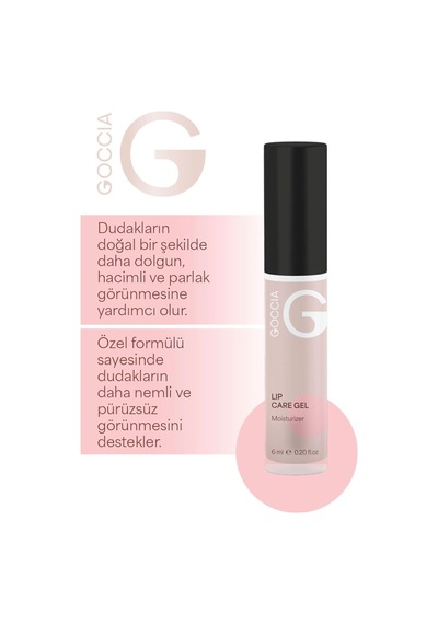 Goccia Plumping Lip Care Gel 6ml Dolgunlaştırıcı Dudak Jeli Genel