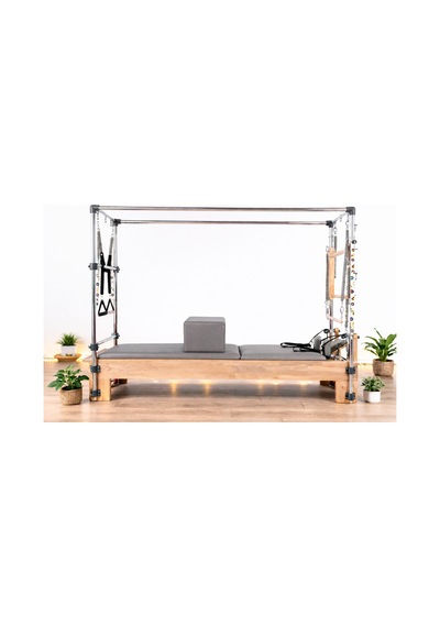 Combo Cadillac Reformer Gri Renk 1. Sınıf Kayın Ağacı