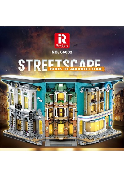 Reobrix Architecture Book 66032 Brick Yapım Seti