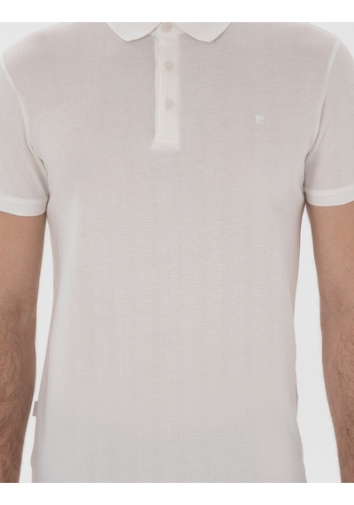Pierre Cardin Erkek Beyaz Tişört 50302608-vr013 Beyaz