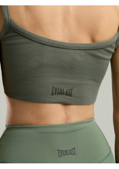 Everlast Ever Relaxed Rib Haki Kadın Atlet Büstiyer Haki