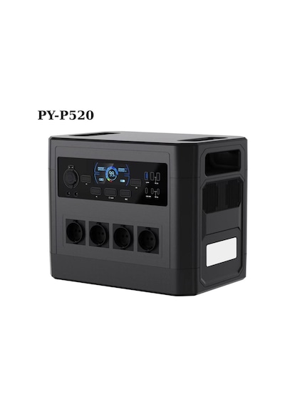 Py-p520 2000w - 630000mah - 2016wh - Kapasite Lifepo4 Taşınabilir Güç Istasyonu, Güç Kaynağı