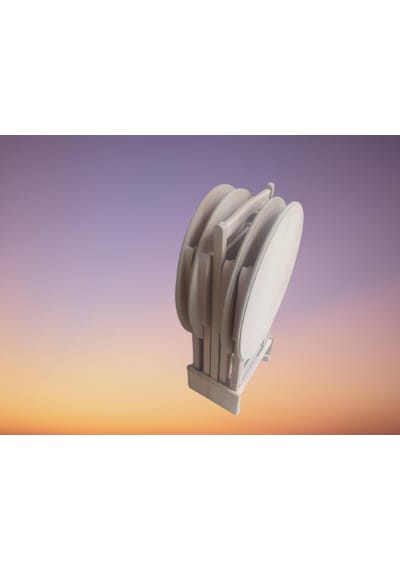Zigon Sehpa Oval Çanta Ham Kayın Ince Torna Iskelet Itinalı Ahşap
