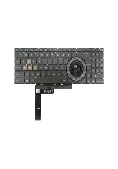 Msı Katana Gf76 11uck-896xtr Msi Notebook Klavyesi Siyah Tr, Wasd - Mavi Işıklı 53362823