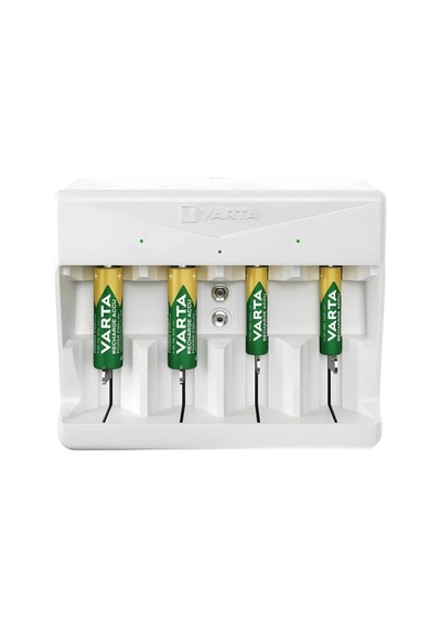 Varta 57658 Universal Charger Type-c Usb Çoklu 5'li Pil Şarj Cihazı Aa / Aaa / C / D / 9v