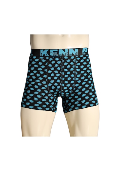 Kenn Paul 5'li Desenli Pamuklu Lüks Boxer Konforlu Boxer Yumuşak Çok Renkli