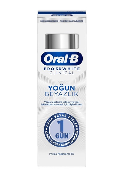 Pro 3d White Clinical Yoğun Beyazlık Parlak Mükemmellik Diş Macunu 75 Ml