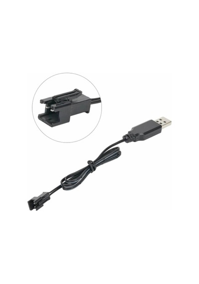 3.7v / 3.6v Lityum Pil Usb Şarj Kablosu Jst Sm-2p Soket