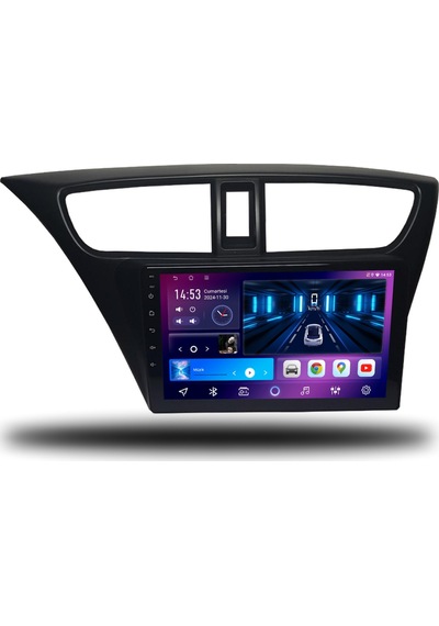 Caros Honda Civic Hb Euro 2013-2017 Uyumlu Android Multimedya 6gb Ram 128gb Hafıza 9"