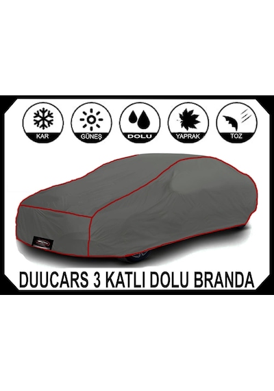 3 Katlı Dolu Darbe Koruyucu Opel Vectra Araba Brandası Oto Branda Araba Çadırı