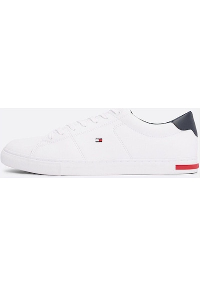 Tommy Hilfiger Erkek Beyaz Erkek Spor Ayakkabı Fm0fm04047ybr-beyaz-7728 Beyaz