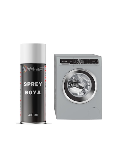İnox Çamaşır Makinası Sprey Boya 400 Ml.