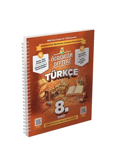 8.sınıf Türkçe Öğrencim Defteri Murat Eğitim Yayınları