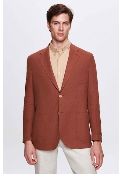 D's Damat Ds Damat Regular Fit Tarçın Düz Kumaş Ceket 4hc04s2024362 Tarçın