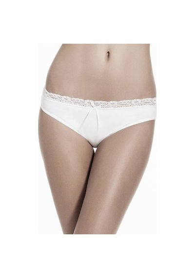 6 Adet Çift Kaplan Bayan Dantelli Bikini Külot 609 Beyaz