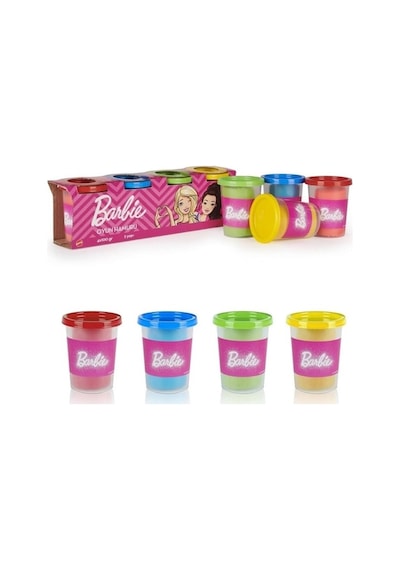 Barbie Oyun Hamuru 4'lü Paket 4x100 G - GPN18