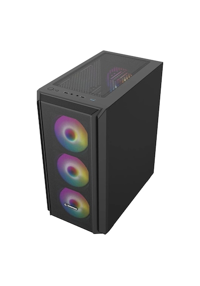 Rampage Beta Mesh 650w 80+ Siyah Temperli Cam 4x120mm Argb Fan Akak0rmp0007