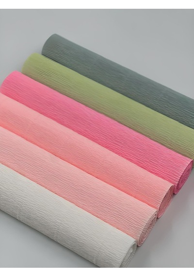 Roco Paper İtalyan Krapon Kağıdı Set Gently 180 Gr - 25x125 Cm