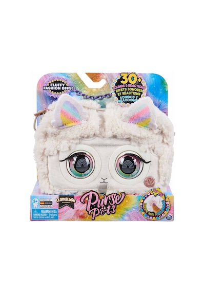 Purse Pets Fluffy Göz Kırpan İnteraktif Çanta - Krem