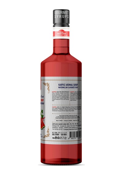 Nish Karpuz Aromalı Şurup 700 Ml - Pet Şişe