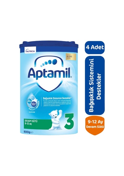 Aptamil 3 Devam Sütü 800 G 4 Adet