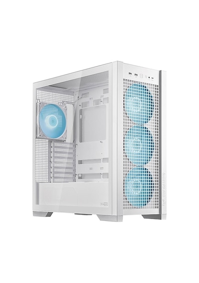 Asus GT302 E-atx Mid Tower Tuf Gaming Argb Tempered Glass Bilgisayar Kasası Beyaz