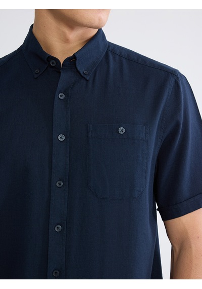 Lcwaıkıkı Classic Lacivert Regular Fit Poplin Erkek Gömlek Lcwaıkıkı Classic Lacivert Regular Fit Poplin Erkek Gömlek