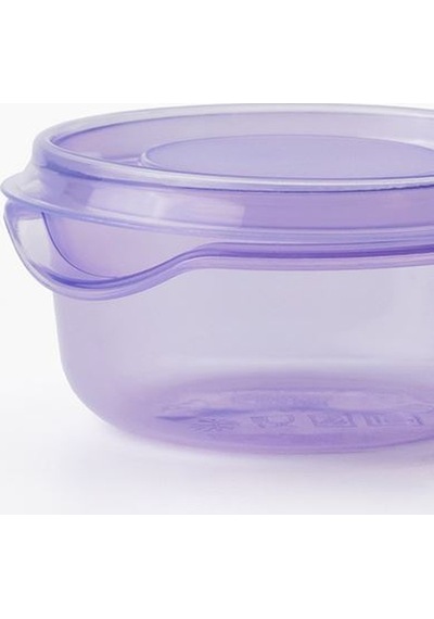 Ikea Pruta Plastik Saklama Kabı Seti, Lila, 70 Ml, 3 Parça