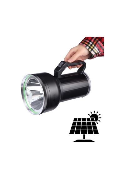Güneş Enerjili Led Fener Pratik Ve Ekonomik Aydınlatma Wt-415