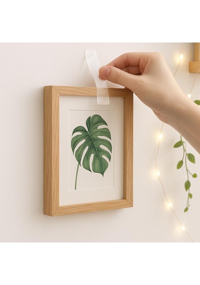 Nano Şeffaf Çift Taraflı Bant 3cm X 2m, Yıkanabilir, Güçlü Yapışkan, İz Bırakmaz, Çok Amaçlı Sabitleyi 1