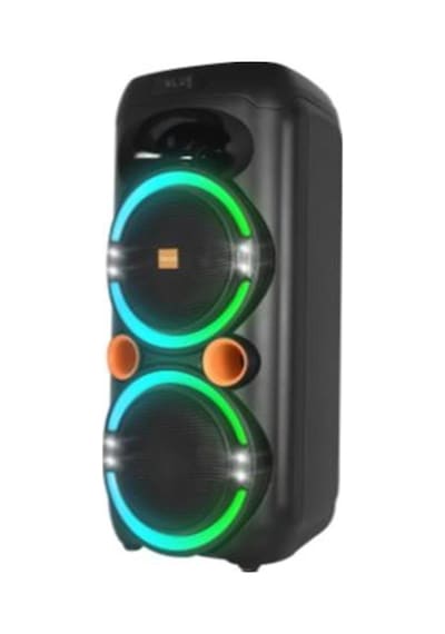 Mikado Md-79kp 30w Işıklı Siyah 1 Uhf Uv Mikrofonlu Usb-bt-tf-tws-aux Type-c Şarjlı Hoparlör