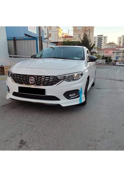 Fiat Egea Ön Ek, Tampon Karlığı Etek, Ön Bodykit Boyasız Abs Plas