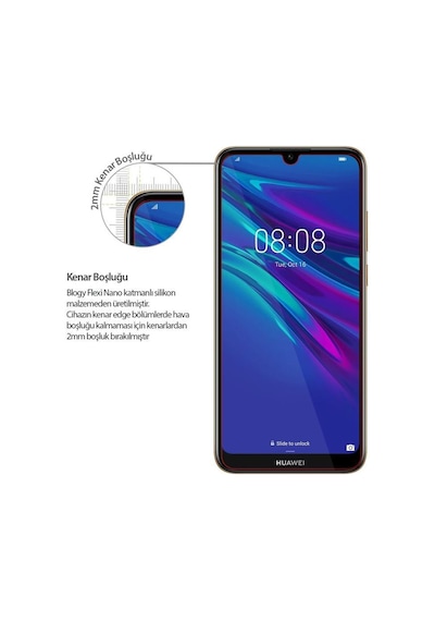 Blogy Y6 2019 İle Uyumlu Flexi Nano Ekran Koruyucu