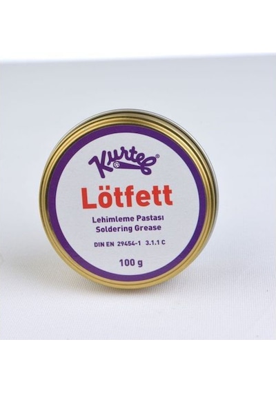 Kurtel Pasta-100 ,lötfett 100gr Lehim Pastası