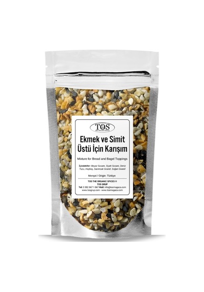 Tos The Organic Spices Ekmek ve Simit Üstü İçin Karışım 100 G