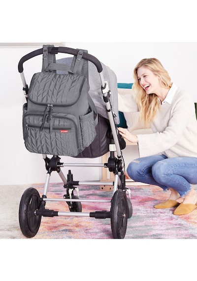 Skip-Hop Forma Sırt Çantası Gri Çok Renkli