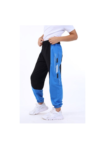 Toontoy Kids Toontoy Erkek Çocuk Baskılı Beli Paçası Lastikli Cepli Basic Jogger Eşofman Altı - Renk Bloklu & 2 İplik Saks Toontoy Kids Toontoy Erkek Çocuk Baskılı Beli Paçası Lastikli Cepli Basic Jogger Eşofman Altı - Renk Bloklu & 2 İplik Saks