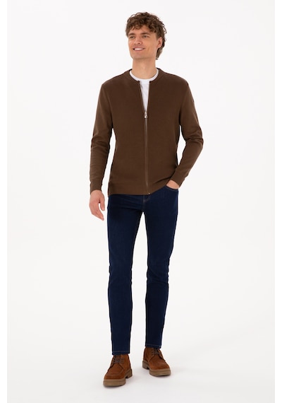 U.s. Polo Assn. Erkek Kahverengi Hırka Triko 50313721-vr029 Kahverengi