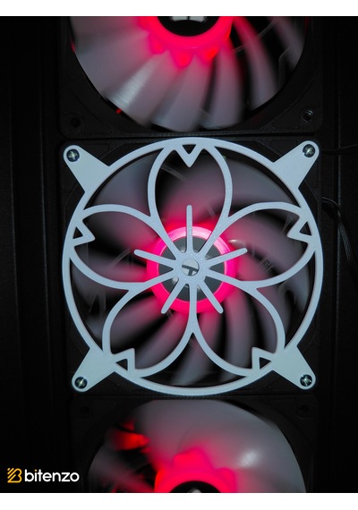 Flora Core 120x120 Mm Oyun Pc Aksesuarı, Masaüstü Bilgisayar Fan Kapağıürün Beyaz