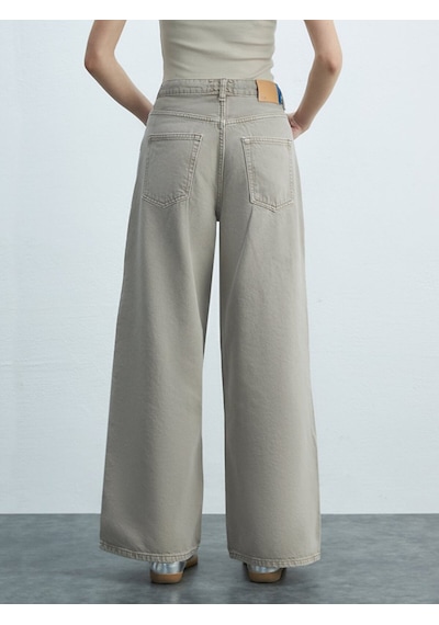 Ltb Denıssa Geniş Paça Yüksek Bel Jean Pantolon 010095186316166 55984 Karışık