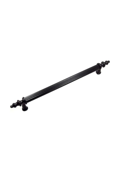 Siyah 320 Mm Rustik Metal Kulp Modelleri Mutfak Dolap Çekmece Mobilya Kulbu Siyah