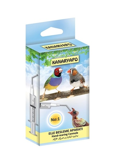 Kanaryapo Kuşlar için Elle Besleme Mama Şırıngası No 1